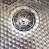 Prostuff.in® Anti Slip Smart Wash Kitchen Basin Protector Clear Water-Shaped PVC Plastic Eco-Friendly Adjustable Sink Mat 1 Pcs